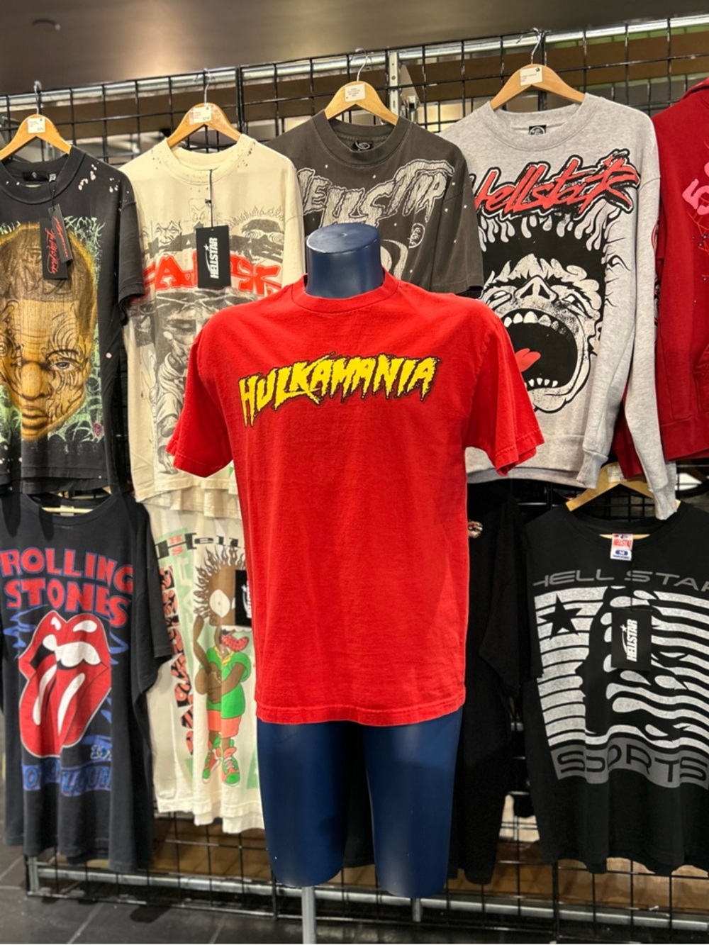 WWF Hulk Hogan Hulkamania Vintage Wrestling T Shirt Size Large